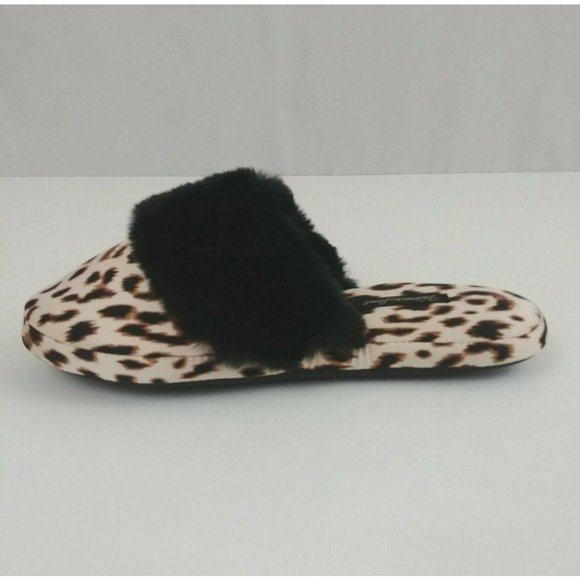 Victoria Secret Champagne Leopard Slippers Size Small 8 Never Worn - Picture 6 of 10